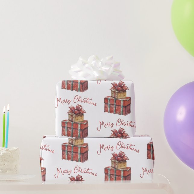 Frohe Weihnachtswrapping Paper Geschenkpapier (Partygeschenke)