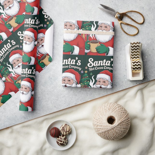 Frohe Weihnachtswrapping Paper Geschenkpapier (Kunsthandwerk)