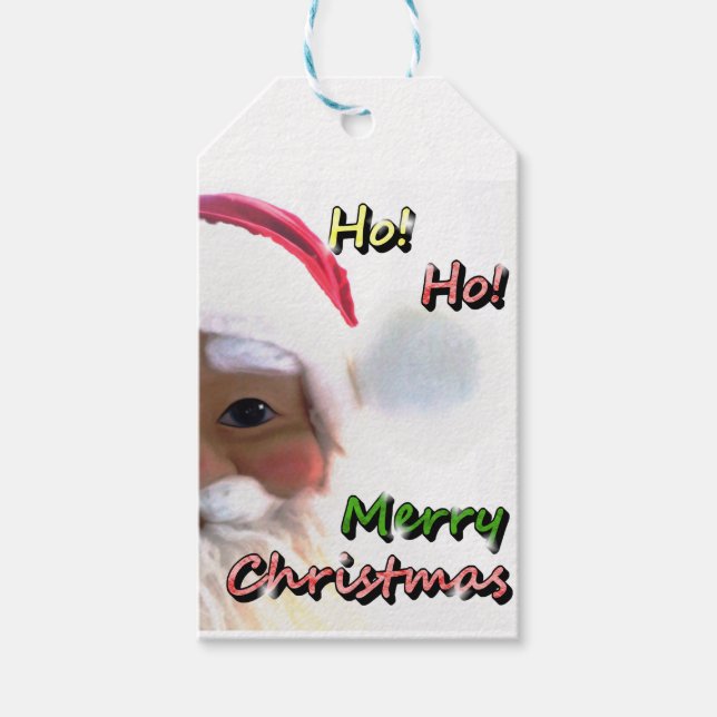 Frohe Weihnachtszeit Geschenkanhänger (Vorderseite)