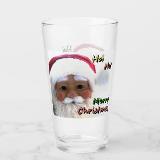 Frohe Weihnachtszeit Glas