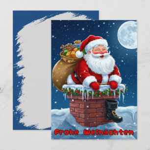 Frohe Weinachten, Postkarte 