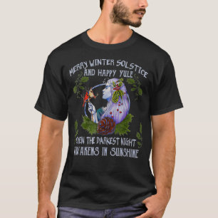 Frohe Wintersonnenwende und glückliches Weihnacht T-Shirt