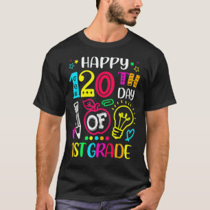 Frohen 120. Schultag Erster Lehrer der 1. Klasse T-Shirt