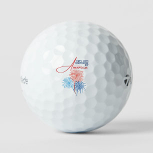 Frohen 250. Unabhängigkeitstag Amerika 1776-2026 Golfball
