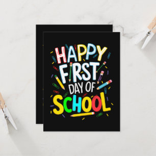Frohen ersten Schultag Einladung