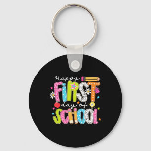 Frohen ersten Schultag Schlüsselanhänger