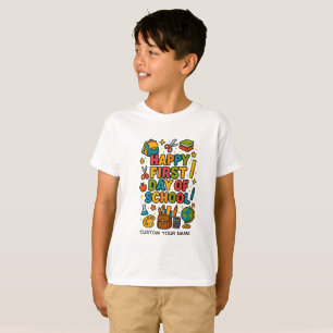 Frohen ersten Schultag T-Shirt