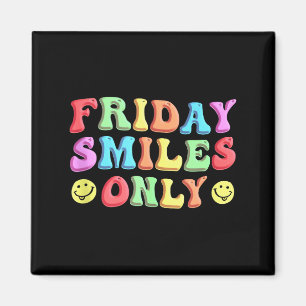 Frohen Freitag Fri Yay Lehrer Schule Meme Tank Top Magnet