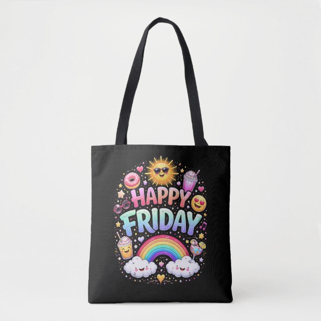 Frohen Freitag Tasche (Vorderseite)