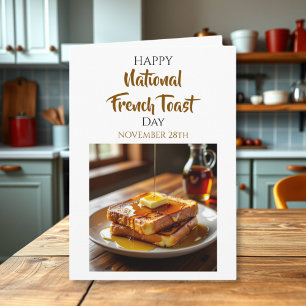 Frohen French Toast Tag   28. Nov. Karte