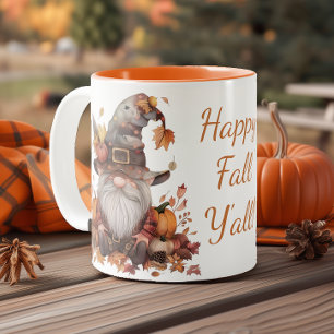 Frohen Herbst, Ihr Gnome Zweifarbige Tasse