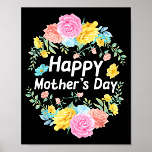 Frohen Muttertag 2022 Frauen Mutter Oma Liebe Poster