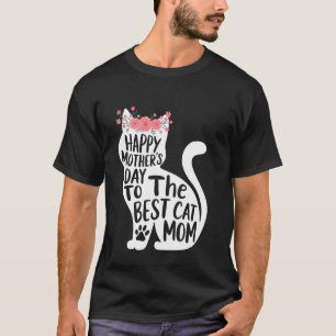 Frohen Muttertag an die beste Katzenmutter Kitten T-Shirt