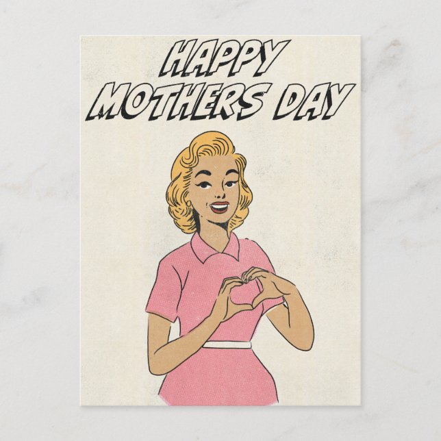 Frohen Muttertag Liebe  Postkarte (Vorderseite)