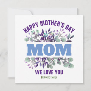 FROHEN MUTTERTAG MOM INDIVIDUELLES GESCHENK 