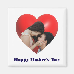 Frohen Muttertag Quadrat Magnet