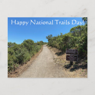 Frohen National Trails Day! Postkarte