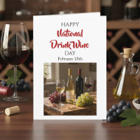 Frohen Nationaler Weintag! 18. Februar