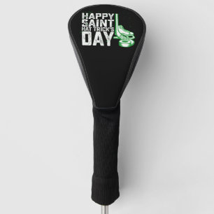 Frohen Sankt Dreierpacktag Eishockey St Patricks Golf Headcover
