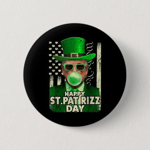 Frohen St Pat Rizz Tag Lustiger St. Patricks Day Button