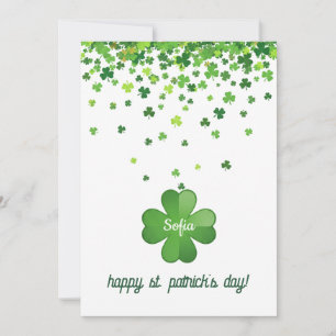 Frohen St. Patrick’s Tag – Klassische irische Feie Feiertagskarte