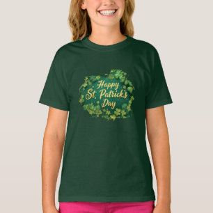 Frohen St. Patrick’s Tag Kleeblatt-Design T-Shirt