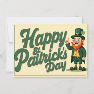 Frohen St. Patrick’s Tag Niedlicher Kobold