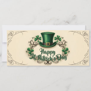 Frohen St. Patrick’s Tag Shamrock-Design