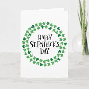 Frohen St. Patrick's Day 1  Karte