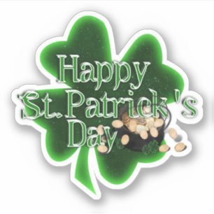 Frohen St. Patrick's Day! Aufkleber