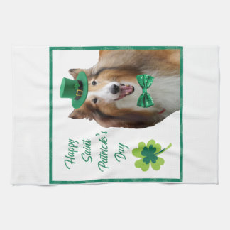Frohen St. Patrick's Day Geschirrtuch