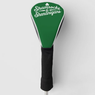 Frohen St. Patrick's Day Glücksklee&Scherereien Golf Headcover