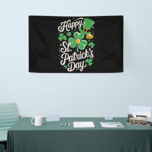 Frohen St. Patrick's Day irische Herkunft St Patty Banner