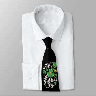 Frohen St. Patrick's Day Irisches Erbe St Patty's  Krawatte