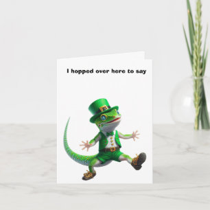 Frohen St. Patrick's Day Karte