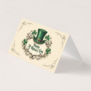 Frohen St. Patrick's Day Kleeblatt-Design