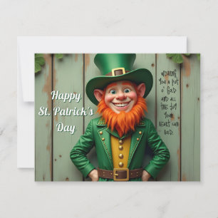 Frohen St. Patrick's Day Leprechaun