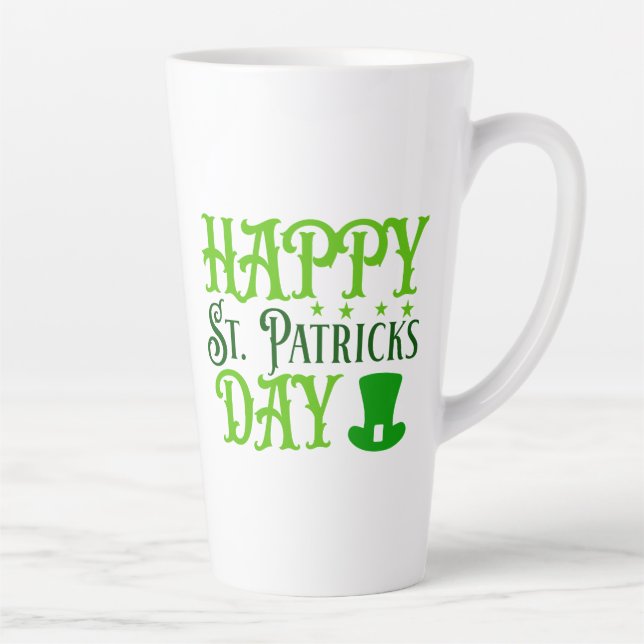 Frohen St. Patrick's Day Milchtasse (Rechts)