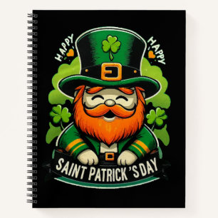 Frohen St. Patrick's Day Notizbuch