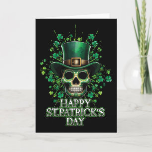 Frohen St. Patrick's Day Paddy Shamrock Kleeblatt Karte