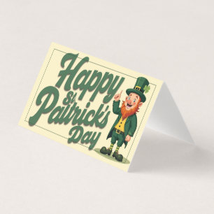 Frohen St. Patrick's Day Süßer Kobold