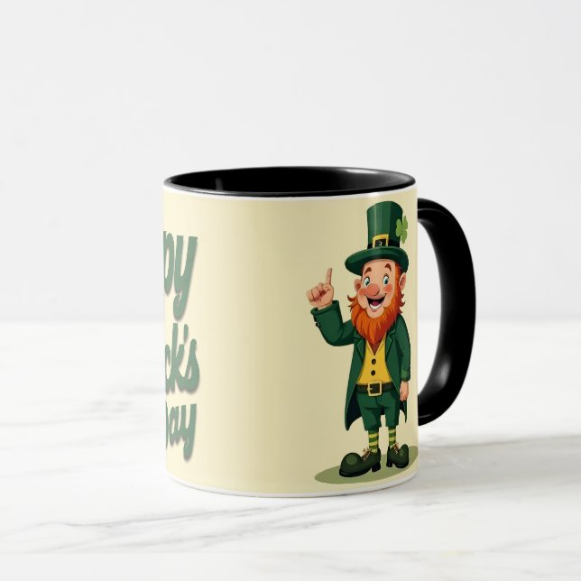 Frohen St. Patrick's Day Süßer Kobold Tasse (VorderseiteRechts)