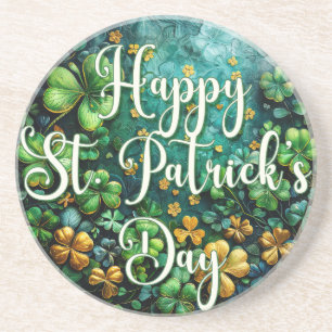 Frohen St. Patrick's Day Untersetzer