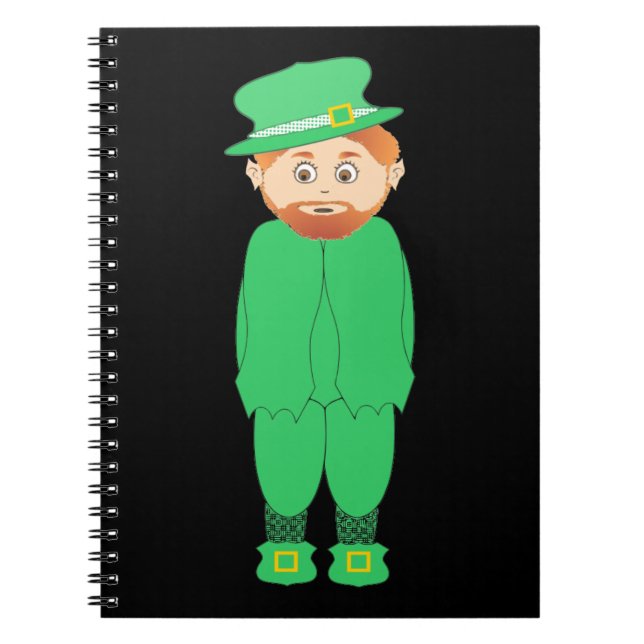 "FROHEN ST. PATRICKSTAG" KOBOLD NOTIZBLOCK (Vorderseite)