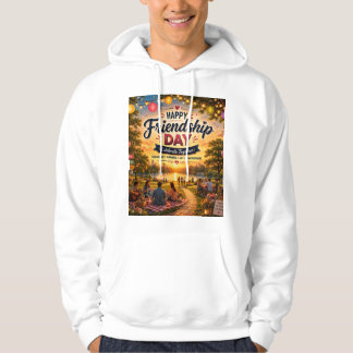 Frohen Tag der Freundschaft | Feiern Sie zusammen Hoodie