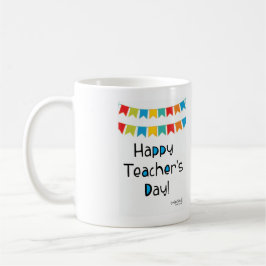 Frohen Tag des Lehrers Kaffeetasse