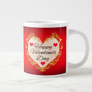 Frohen Valentinstag!-47949 Jumbo-Tasse
