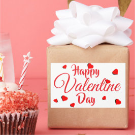 Frohen Valentinstag Aufkleber
