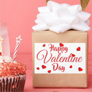 Frohen Valentinstag Aufkleber