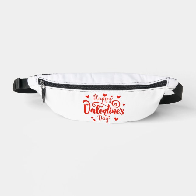 Frohen Valentinstag Bauchtasche (Vorderseite)